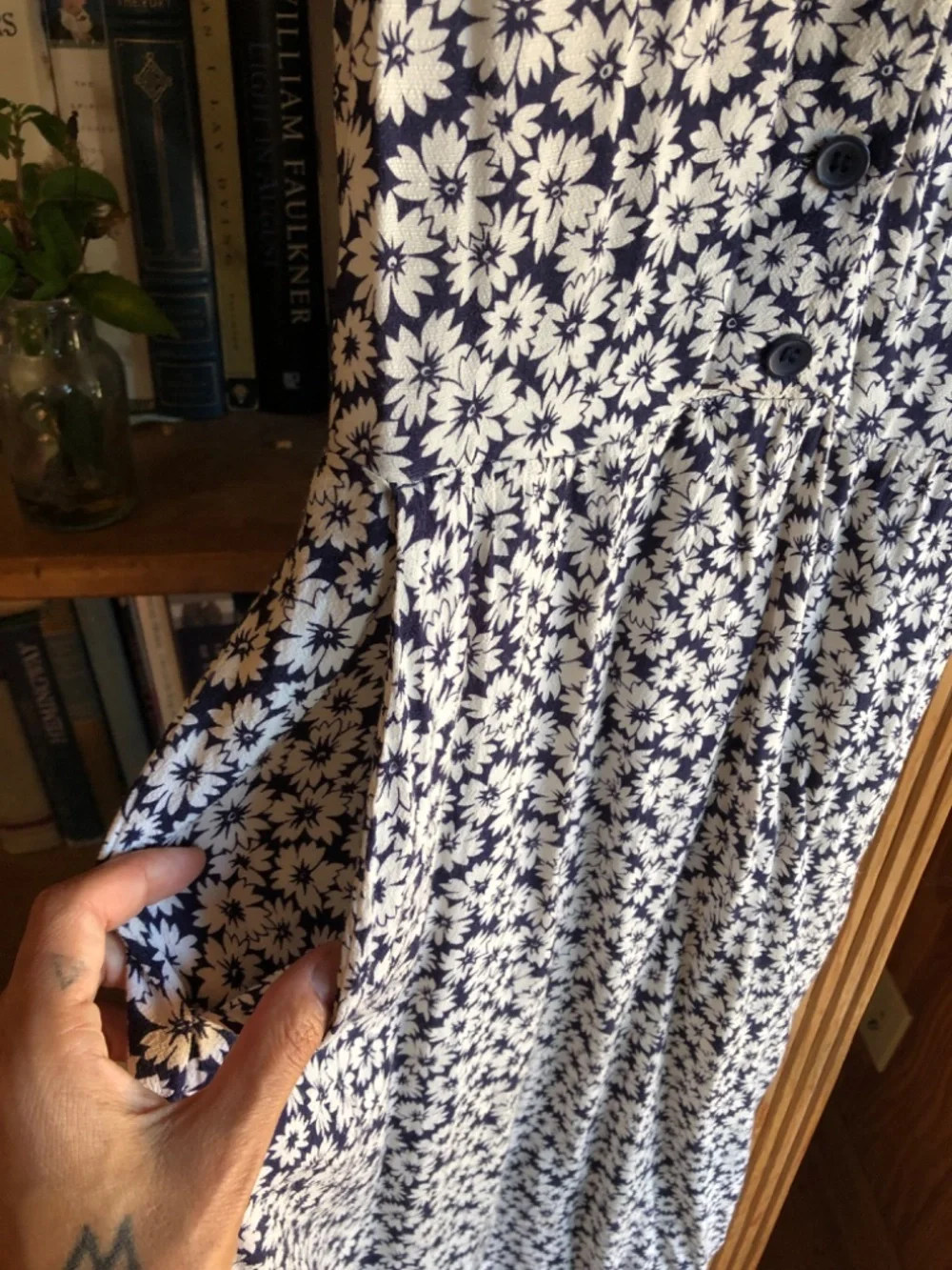 & Other Stories Floral Midi Dress - Picture 5 of 7